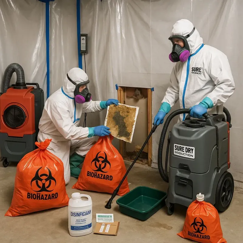 Contaminated Water Handling Protocols process in Hinsdale, MA
