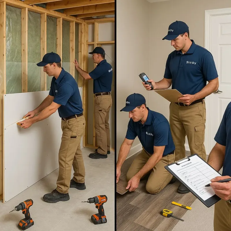 Repairs and Reconstruction process in Hinsdale, MA